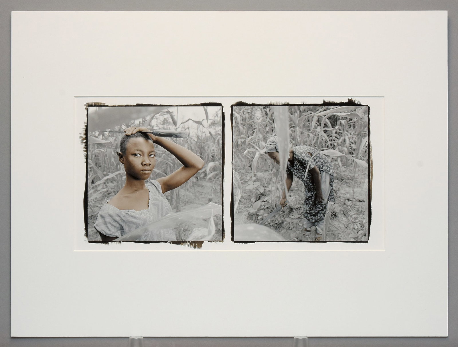 Phil Borges (1942-) Signed 2004 Augustina 8"x16" Photograph (1 of 3)