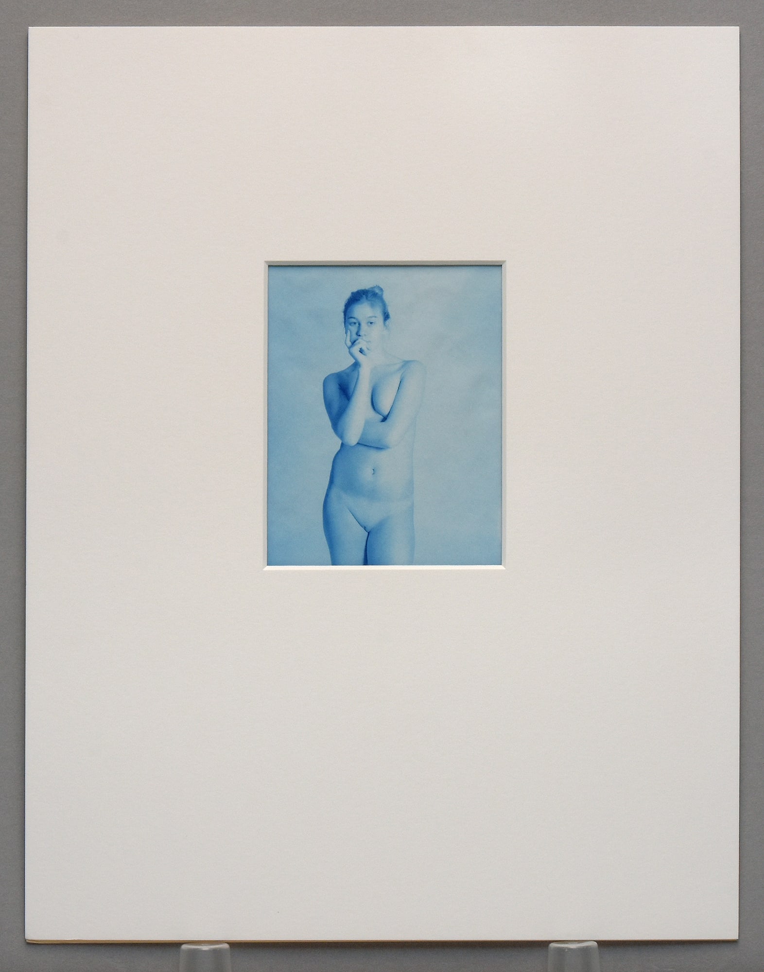 Christopher Anderson (Active 2000s) Two 4"x5" Cyanotype Contact Prints - Studio Model (1 of 6)