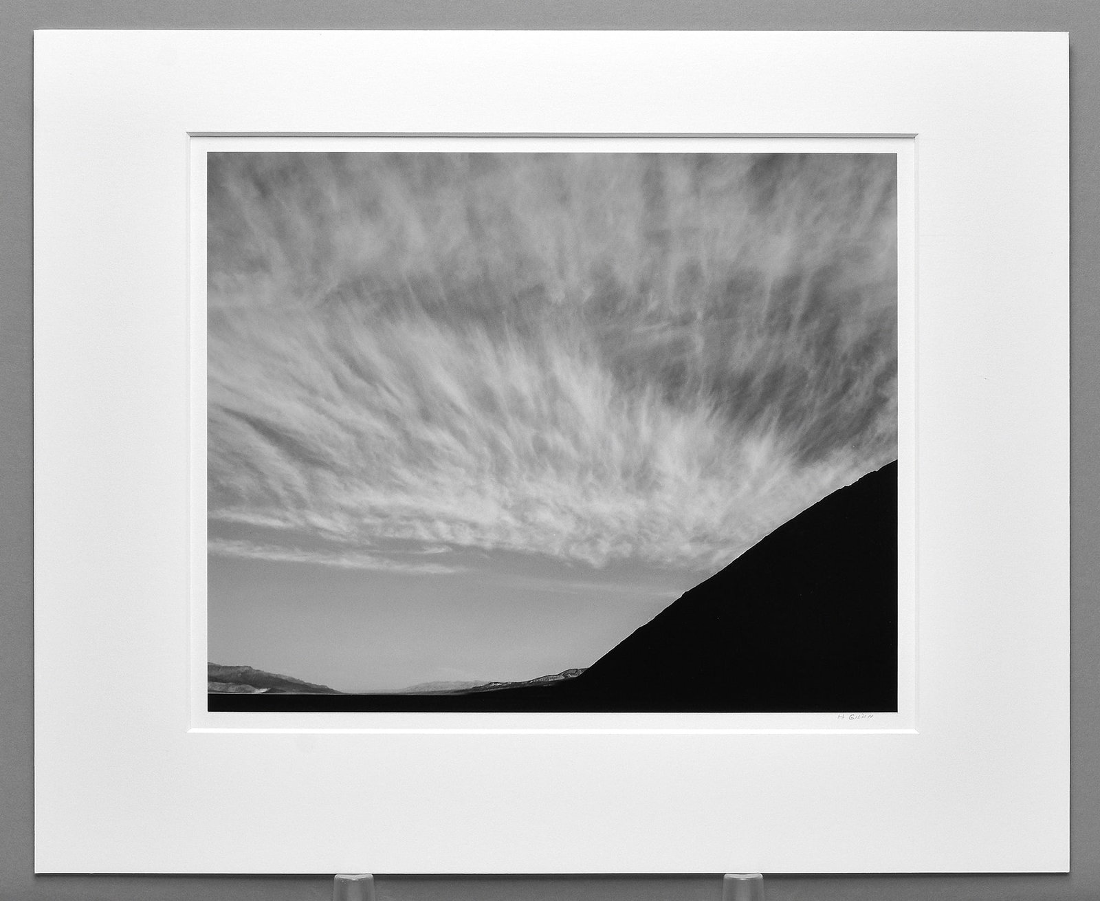 Henry Gilpin (1922-2011) Clouds, Death Valley, 1988 Photograph 10.50"x13.25" - Stunning! (1 of 3)