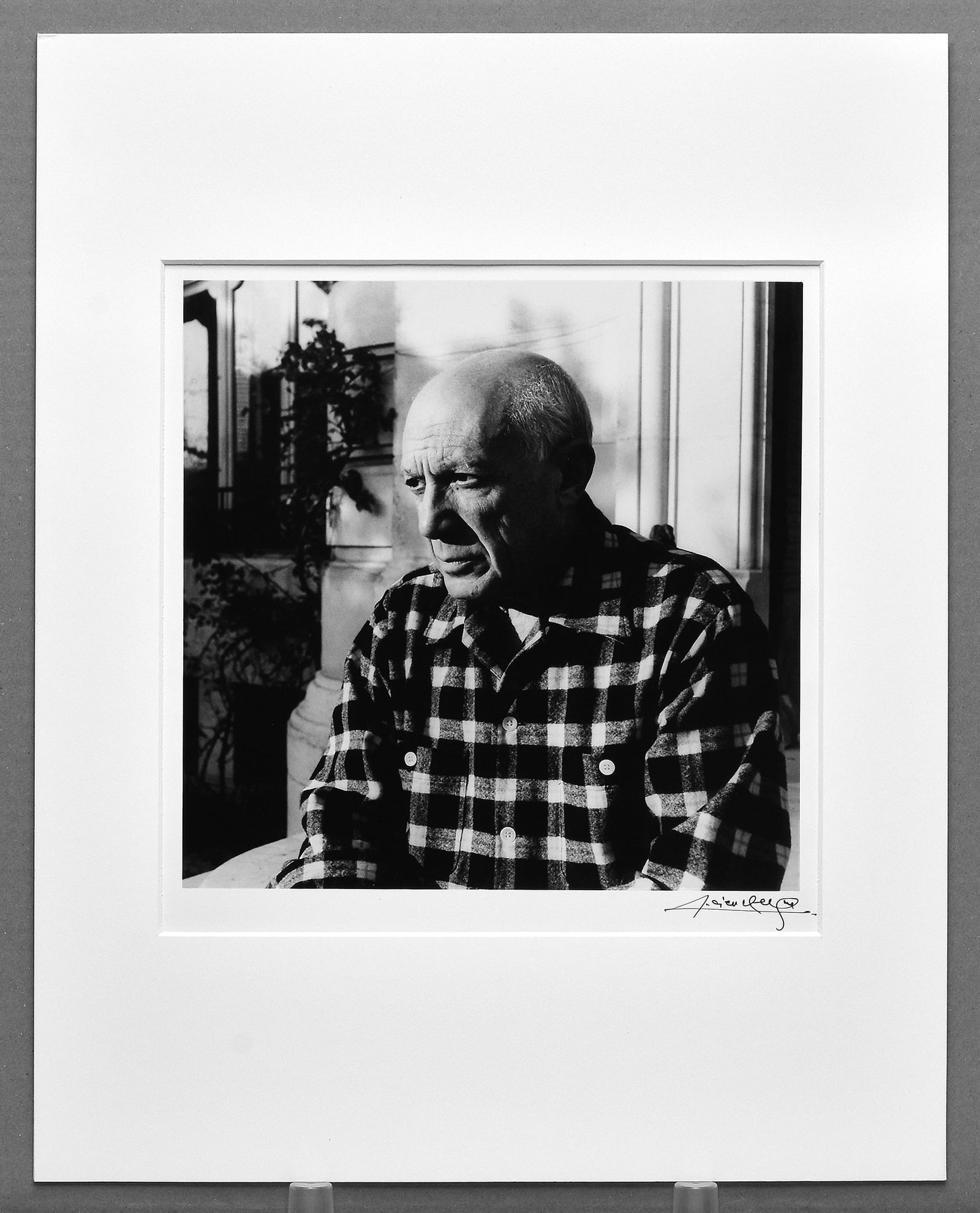 Lucien Clergue (1934-2014) Pablo Picasso, France, 1955 Photograph 10.5"x10.75" (1 of 4)