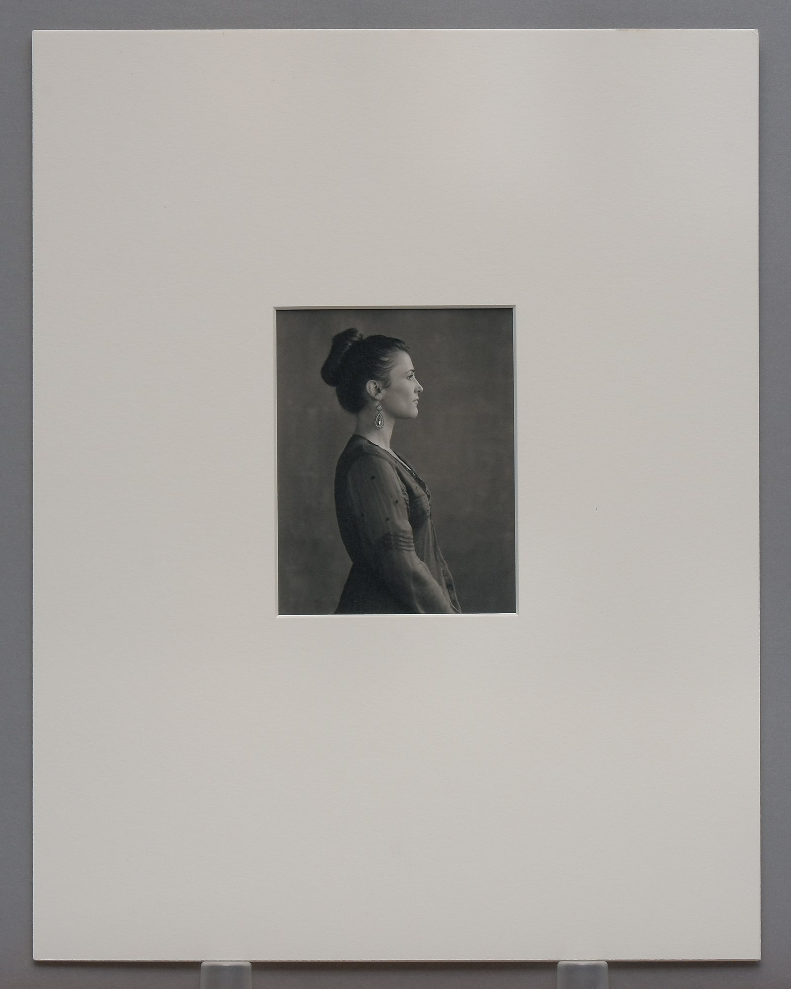 Ray Bidegain (1959 -) Profile of Liz, 2018 Platinum Photograph 5"x4" (1 of 3)