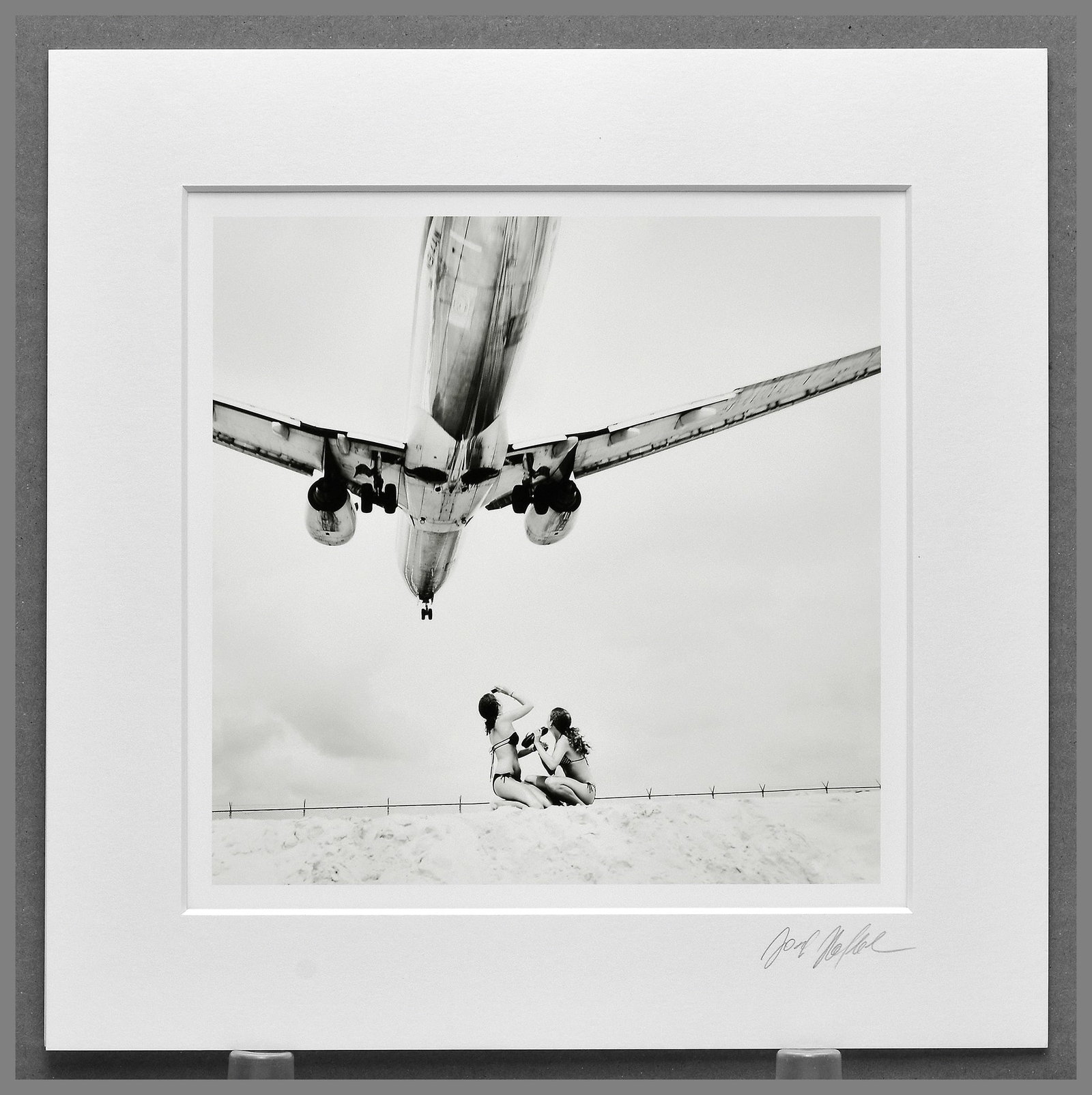 Josef Hoflehner (1955-) Jet Airliner (2009) Deluxe Signed Book with Original 8"x8" Photograph #18/10 (1 of 7)