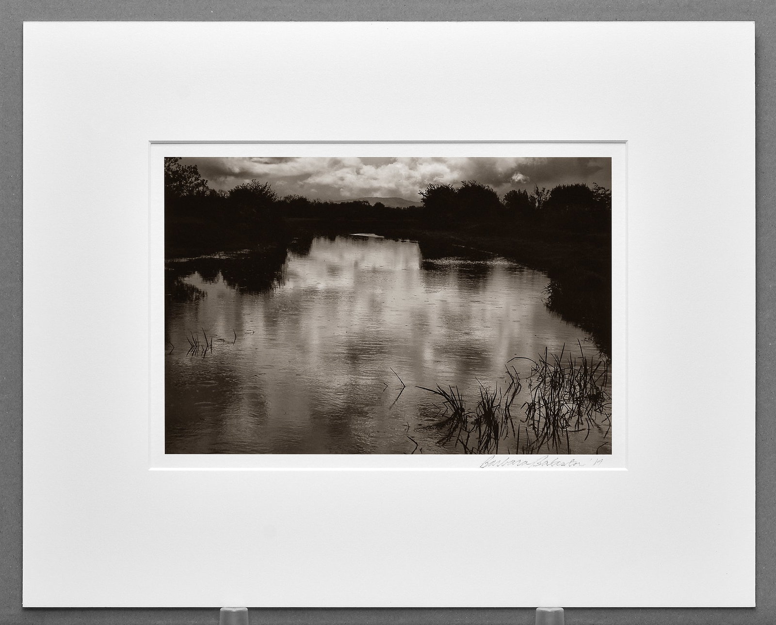 Barbara Moon Batista (1947-) "Ballyartella" Nenagh River, Ireland 2014 Photograph 8.25"x12.25" (1 of 2)