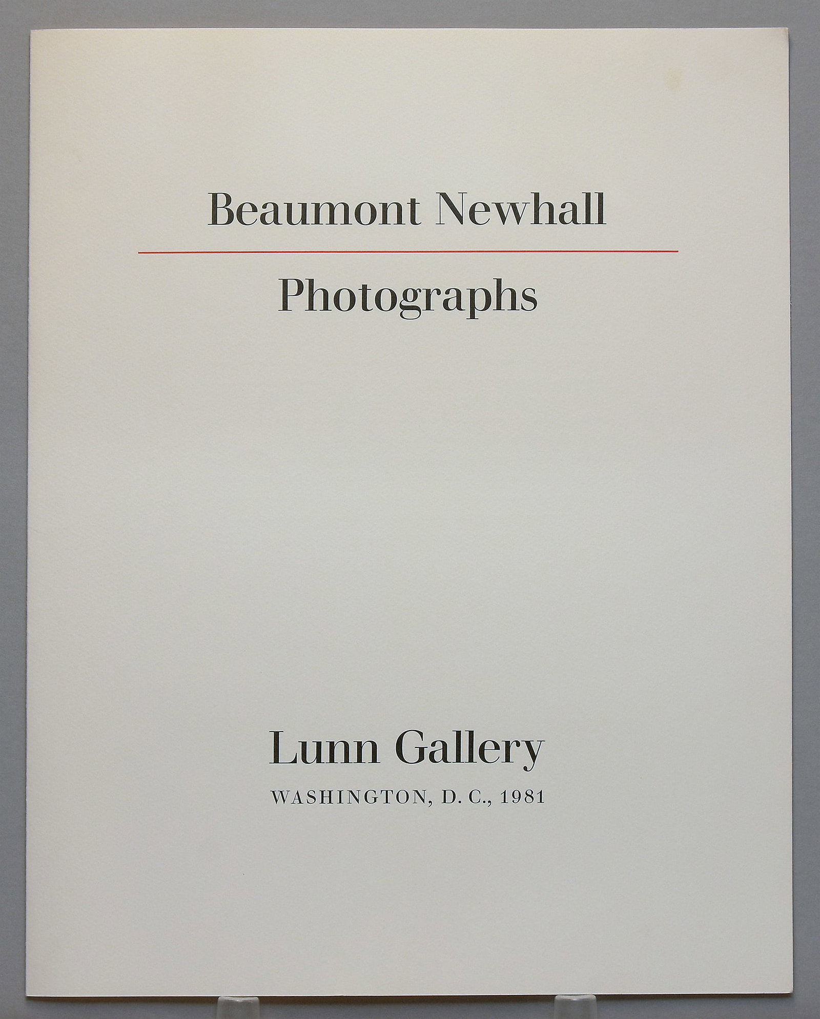 Beaumont Newhall (1908-1993) Complete Signed "Photographs" Portfolio (1981) #23/50 Rare - 2