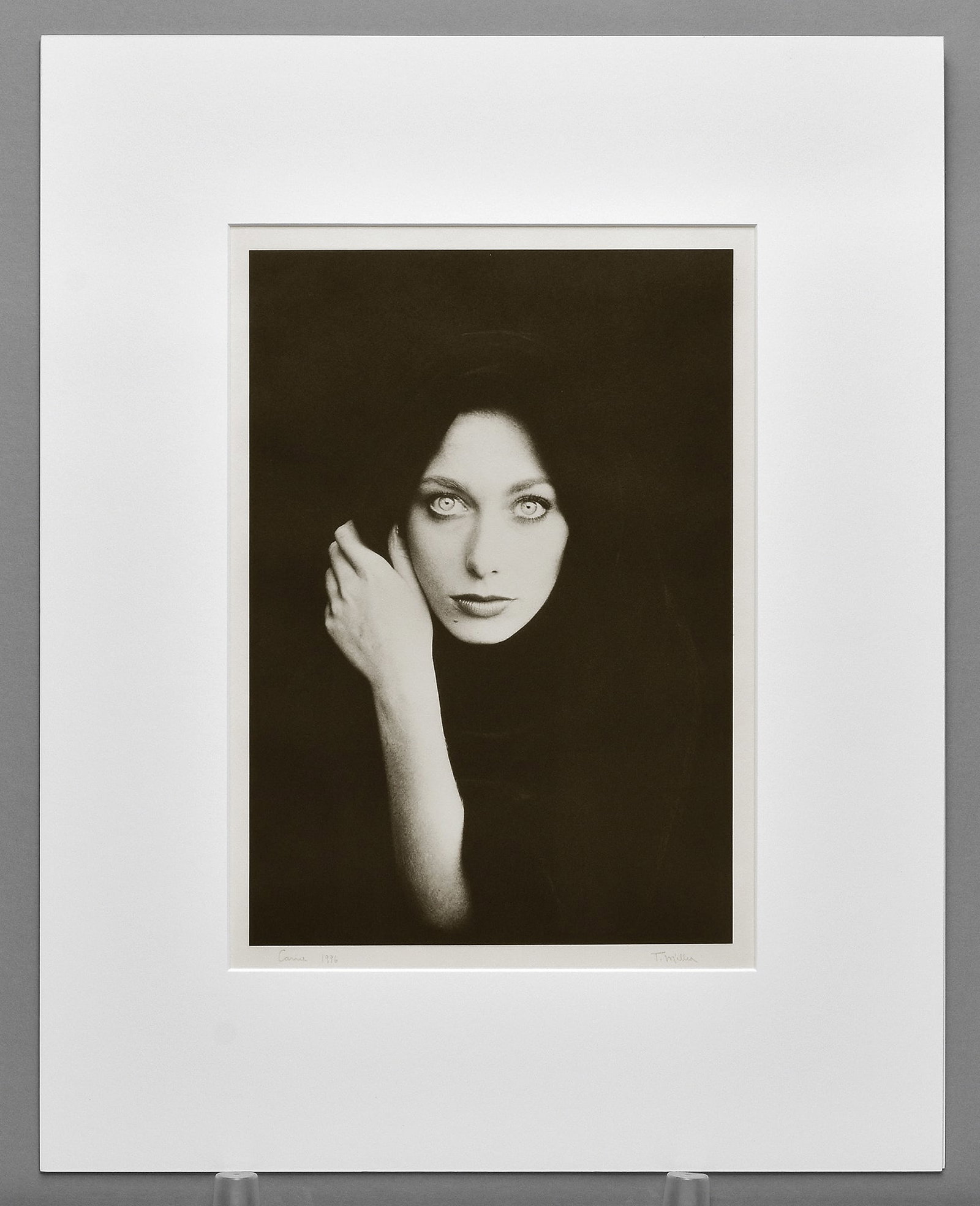 Tom Millea (1944-2015) Carrie, 1996 Platinum Photograph 12"x8.5" (1 of 2)
