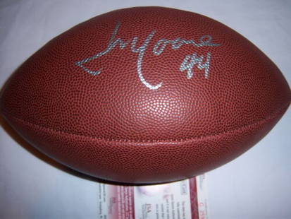JAY MOORE 49ERS NEBRASKA JSA/COA SIGNED FOOTBALL: JAY MOORE 49ERS NEBRASKA JSA/COA SIGNED FOOTBALL Sport: Football-NFL Product: Ball Original/Reprint: Original Pre-Owned We strive to provide detailed and accurate descriptions of all items listed for