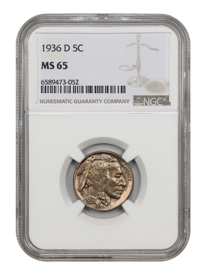 1936-D 5C NGC MS65 (1 of 2)