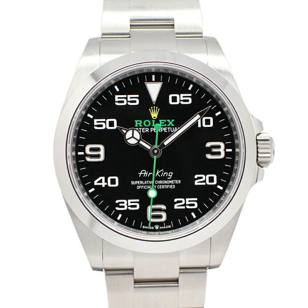 ROLEX Air King 126900 Black Men's Watch #1231020 (1 of 6)