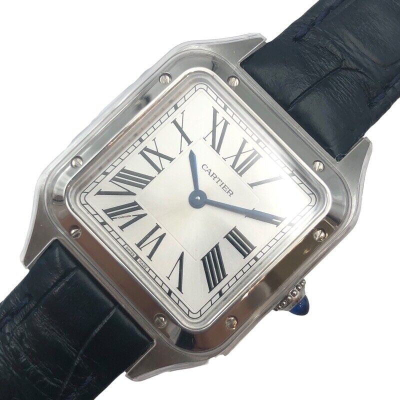 CARTIER Santos Dumont Sm WSSA0023 White Ladies: CARTIER Santos Dumont Sm WSSA0023 White Ladies Watch #10101 Type: Wristwatch At SEUYCO, we strive to provide detailed and accurate descriptions of all items listed for auction. The condition of each i