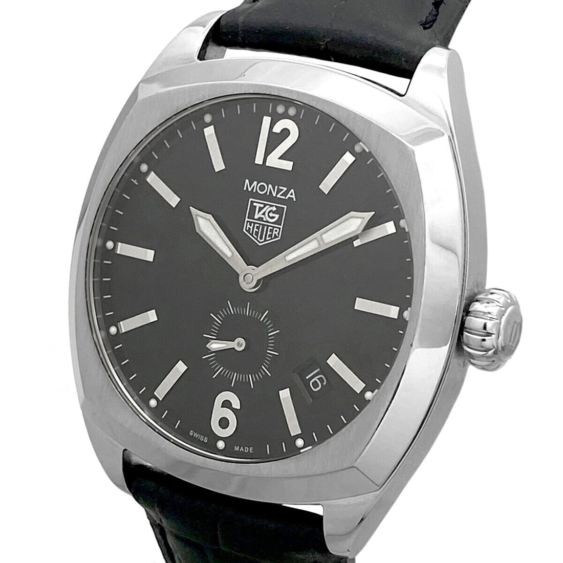 Tag Heuer Monza Date Wr2110.Fc6164 Watch Men: Type: Wristwatch Customized: No Style: watches Movement: Automatic Display: Analog Case Size: 38mm At SEUYCO, we strive to provide detailed and accurate descriptions of all items listed for auction. T