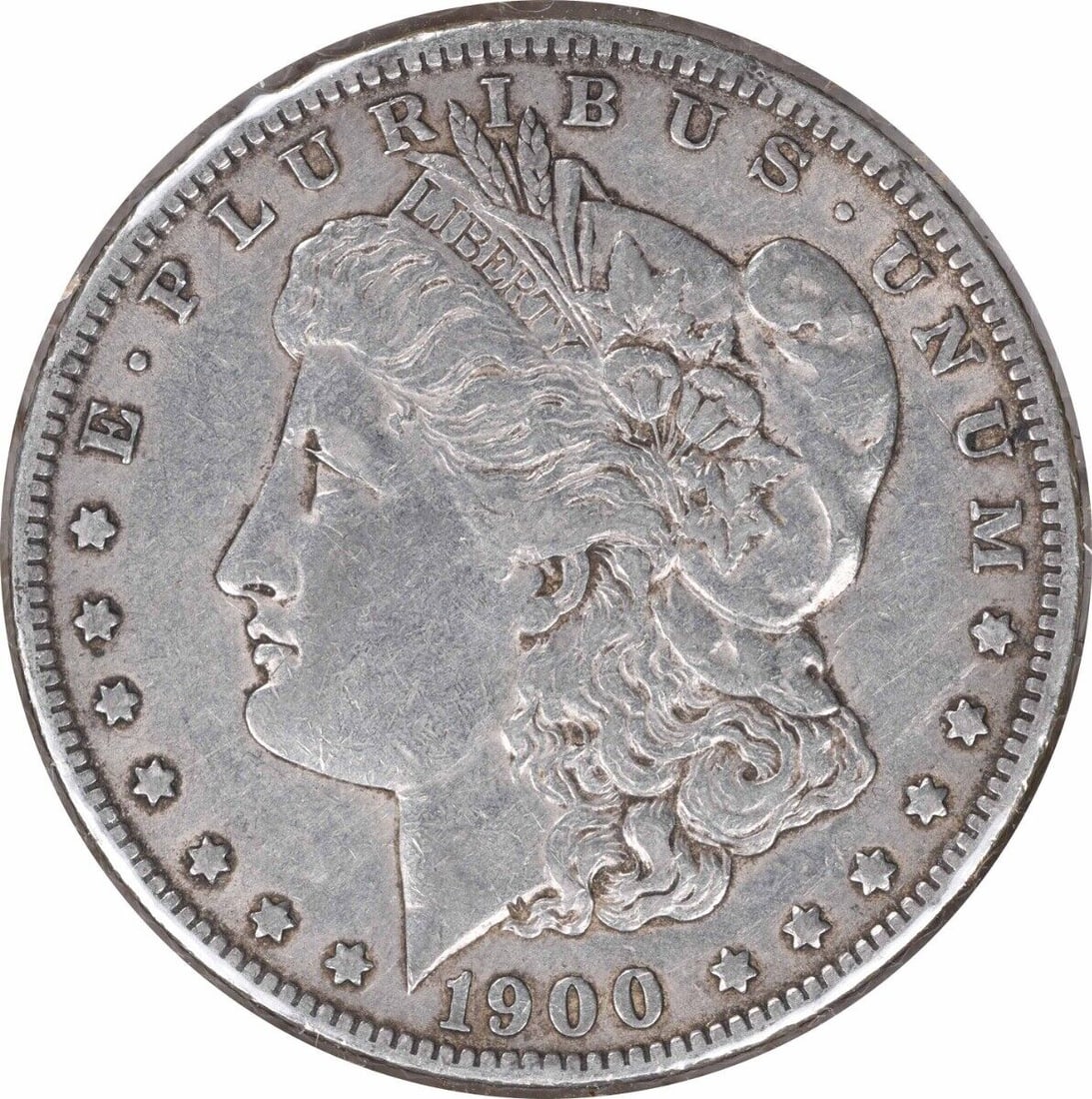 1900-O/CC Morgan Silver Dollar EF Uncertified #831 (1 of 2)