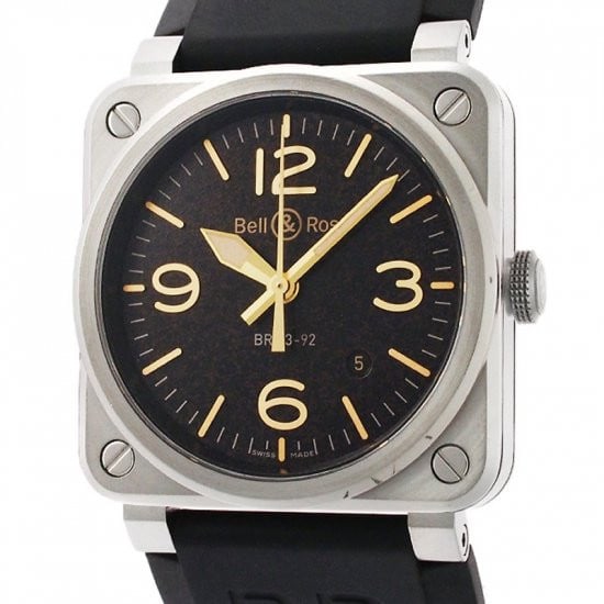 Bell & Ross Aviation Golden Heritage BR03-92-S (1 of 6)