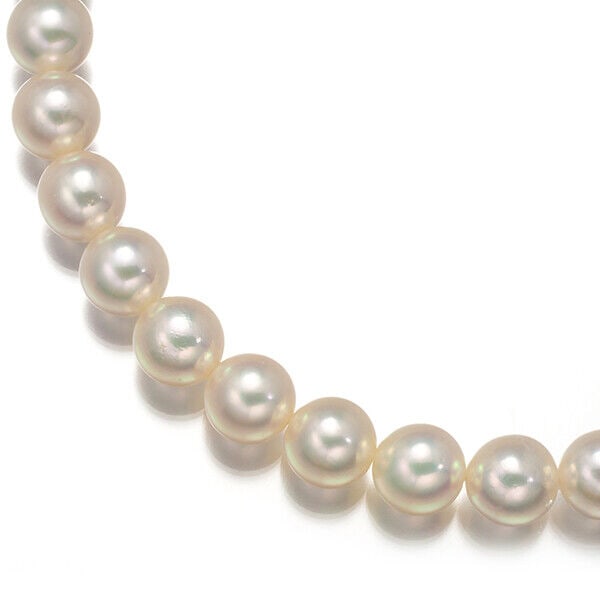 MIKIMOTO Necklace Akoya Pearl 5.0-5.4mm Silver (1 of 5)