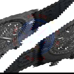 BREITLING Chronomat 41 Raven Black Carbon MB0141: Movement: Automatic Winding Material: SS Color: Black Dial Color: Black Arm Circumference Size: 20.5cm Water Resistance: Waterproof 200M Type: Wrist watch At SEUYCO, we strive to provide detailed