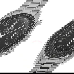 OMEGA Speedmaster Automatic Ac Milan 3510.51: Type: Wristwatch Band Size: 19cm Case Size: 39x39mm Movement: Automatic Band Material: Stainless Case Material: Plastic Color: Black At SEUYCO, we strive to provide detailed and accurate