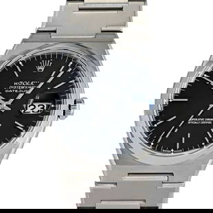 ROLEX Datejust 17000 Black Men's Watch: Band Size: NA Case Material: NA Band Material: NA Type: Wristwatch Case Size: 36.0mm Brace size 17.0cm Movement: Quartz Color: Black At SEUYCO, we strive to provide detailed and accurate