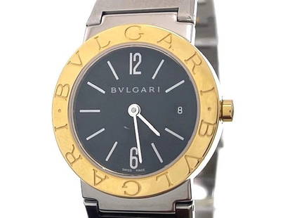 BVLGARI Quartz BB26SG Black Dial K18YG/SS: Material: K18YG/SS Size: 26.0mm Bracelet: Maximum 15.5cm Type: Wrist watch At SEUYCO, we strive to provide detailed and accurate descriptions of all items listed for auction. The condition of each