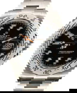 ROLEX Explorer II 216570: Movement: Automatic Winding (Chronometer) Case Size (Mm): 42 Case Material: SS Band Material: SS Glass: Sapphire Crystal Glass Dial Color: Black Dial Water Resistance: 100m Type: Wrist watch At