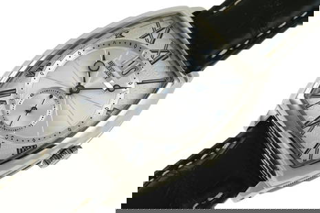 BREGUET Heritage 5410 5410BB/12/9VV: Movement: Automatic Winding Case Size: 51.5 (including lugs) x 35mm Case Thickness: 12mm Rug Size: 20mm Dial Color: Silver Case Material: WG Band Material: Genuine Leather Belt D Buckle (Wg) Water