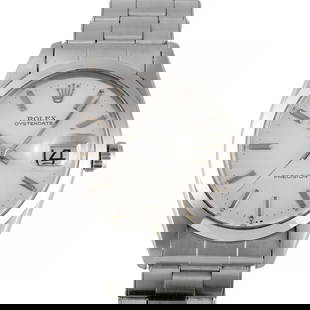 ROLEX Oyster 6694 Silver Manual Case Size: Band Size: NA Case Material: NA Type: Wristwatch Case Size: 34mmx34mm Movement: Manual Band Material: Stainless Steel Color: Silver At SEUYCO, we strive to provide detailed and accurate