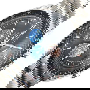 OMEGA Speedmaster from moon to Mars 3577.50: Movement: Hand-Wound Material: stainless steel SS Color: Black Dial Color: Black Arm Circumference Size: 16cm Water Resistance: Waterproof 50M Type: Wrist watch At SEUYCO, we strive to provide