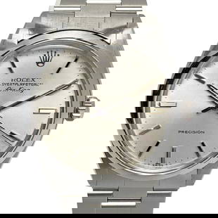ROLEX 5500 Silver Case Size 34mm Band Size: Case Material: NA Type: Wristwatch Band Size: 17.5cm Case Size: 34mm Movement: Automatic Band Material: Stainless Steel Color: Silver At SEUYCO, we strive to provide detailed and accurate