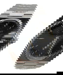 TISSOT PRX POWERMATIC 80 T137 407 16 051 00: Dial Size: 3.3cm x 4cm Color: Black Type: Wrist watch At SEUYCO, we strive to provide detailed and accurate descriptions of all items listed for auction. The condition of each item is carefully