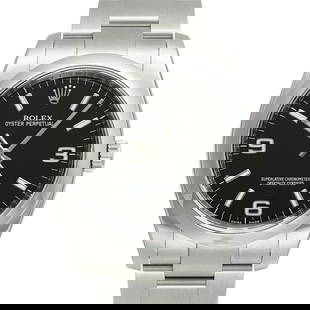 ROLEX Oyster Perpetual 116000 Black Case:: Type: Wristwatch At SEUYCO, we strive to provide detailed and accurate descriptions of all items listed for auction. The condition of each item is carefully evaluated by our expert partners. We