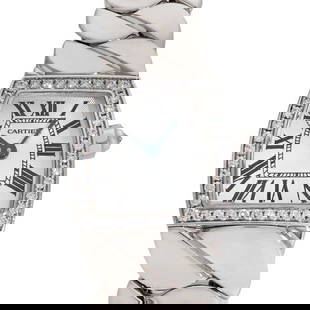 CARTIER La Doa WE60085G Silver Ladies Watch: Band Size: NA Case Material: NA Band Material: NA Type: Wristwatch Case Size: 18.0x16.3mm Brace size 15.0cm Movement: Quartz Color: Silver At SEUYCO, we strive to provide detailed and