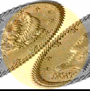 1881 $5 Gold Liberty Head AU Slider Uncertified: Certification: Uncertified Circulated/Uncirculated: Circulated Year: 1881 Mint Location: Philadelphia Fineness: 0.9 Km Number: 101 Denomination: $5 Grade: AU Composition: 90% Gold 10% Copper