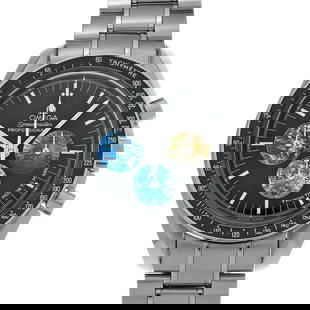 OMEGA 3577.50 Men's Watch: Type: Wristwatch Band Size: 20cm Case Size: 42x42mm Movement: Manual Band Material: Stainless Case Material: Plastic Color: Black At SEUYCO, we strive to provide detailed and accurate descriptions
