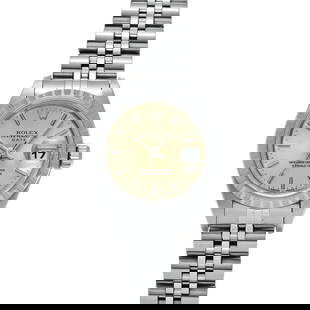 ROLEX Oyster Perpetual Date 69240 Silver Ladies: Type: Wristwatch At SEUYCO, we strive to provide detailed and accurate descriptions of all items listed for auction. The condition of each item is carefully evaluated by our expert partners. We