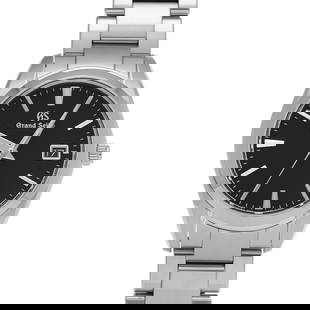 GRAND SEIKO Heritage Collection Quartz SBGX261: Type: Wristwatch Band Size: 18.5cm Case Size: 37x37mm Movement: Quartz Band Material: Stainless Case Material: Sapphire Crystal Color: Black At SEUYCO, we strive to provide detailed and accurate