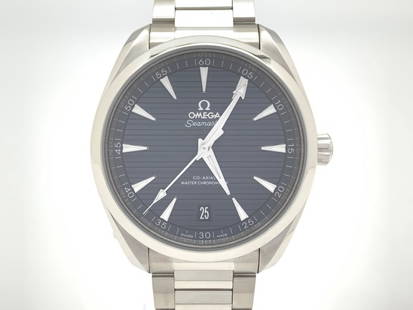 OMEGA Seamaster Aqua Terra 220.10.41.21.03.004: Case Material: NA Type: Wristwatch Band Size: 17cm Case Size: 41.0 mm Movement: Automatic Band Material: Stainless Steel Color: Blue At SEUYCO, we strive to provide detailed and accurate