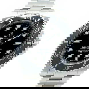 ROLEX Submariner Non-Date 114060 Black Men's: Type: Wristwatch Band Size: Xian Zhuang 18.0cm Yu ri2koma\u30002cmFen Case Size: 40mm (excluding crown) Movement: Automatic Band Material: Stainless Steel/Ss Case Material: Sapphire Crystal Color: