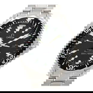 OMEGA Seamaster 300M Date 2264.50 Black Case: Case Material: NA Movement: NA Type: Wristwatch Band Size: 21cm Case Size: 41mm Band Material: Stainless Steel Color: Black At SEUYCO, we strive to provide detailed and accurate descriptions of