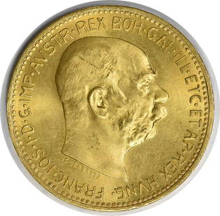 1915 Austria 20 Corona KM2818 BU Uncertified #928: Certification: Uncertified Year: 1915 Composition: Gold Km Number: 2818 Circulated/Uncirculated: Uncirculated At SEUYCO, we strive to provide detailed and accurate descriptions of all items listed