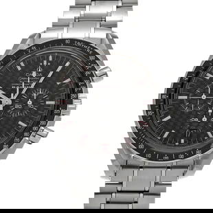 OMEGA Speedmaster Racing 3552.59 Black Men's: Type: Wristwatch Band Size: 20cm Case Size: 42x42mm Movement: Automatic Band Material: Stainless Case Material: Sapphire Crystal Color: Black At SEUYCO, we strive to provide detailed and accurate