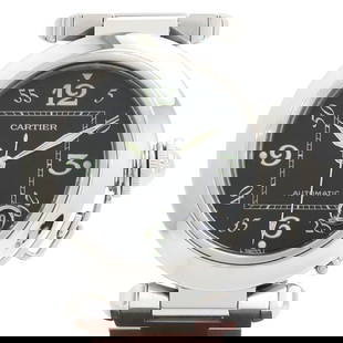 CARTIER Pasha C W31043M7 Case Size 35mm Band: Case Material: NA Color: NA Type: Wristwatch Band Size: 16cm Case Size: 35mm Movement: Automatic Band Material: Ss Stainless Steel At SEUYCO, we strive to provide detailed and accurate