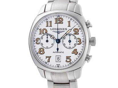 LONGINES Spirit Chronograph L2.705.4.23.6: Dial Color: White Case Size: Height 4.0cm x Width 4.0cm (excluding crown) Case Thickness: 1.0cm Material: SS Band Color: silver Maximum Band Width (Cm): 1.9cm Weight: 160g (band included) Movement: