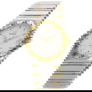 OMEGA Constellation Watches 1312.30 Stainless: Style: Watches Material: Stainless Steel Display: Analog display Movement: Quartz Type: Wristwatch Exterior Color: Gold At SEUYCO, we strive to provide detailed and accurate descriptions of all