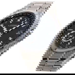 CITIZEN Atessa Watches CC3010-51E: Style: Watches Material: Titanium Display: Analog display Movement: Eco Drive Type: Wristwatch Exterior Color: Silver At SEUYCO, we strive to provide detailed and accurate descriptions of all