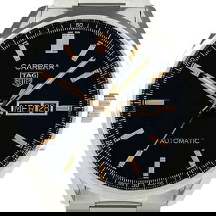 TAG HEUER Carrera Caliber 5 WBN2013.BA0640 Black: Band Material: NA Type: Wristwatch Band Size: 20.5cm Case Size: 41mm Movement: Automatic Case Material: Sapphire Crystal Color: Black At SEUYCO, we strive to provide detailed and accurate
