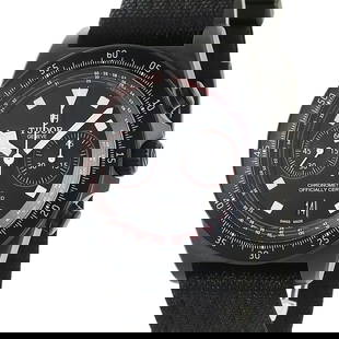 TUDOR Pelagos Fxd Chrono 25827KN Black Case Size: Case Material: NA Type: Wristwatch Band Size: 20.0cm Case Size: 43mm Movement: Automatic Band Material: Carbon Titanium Genuine Fabric Band Genuine Buckle Color: Black At SEUYCO, we strive to