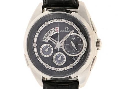 CITIZEN Campanola Sora no Murakumo Eco-Drive: Material: SS/LEATHER Size: 44mm Bracelet: Maximum 19cm Type: Wrist watch At SEUYCO, we strive to provide detailed and accurate descriptions of all items listed for auction. The condition of each