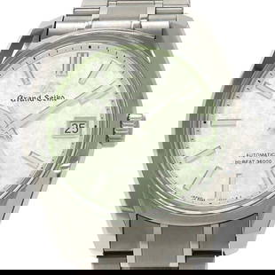 SEIKO Grand Seiko SBGH343 Case Size 38mm Men's: Case Material: NA Color: NA Type: Wristwatch Band Size: 20cm Case Size: 38mm Movement: Automatic Band Material: Ti Titanium At SEUYCO, we strive to provide detailed and accurate descriptions of