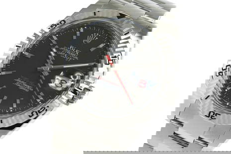 ROLEX DATEJUST TURN-O-GRAPH 116264 M#: Movement: Automatic Winding Case Size: 36mm Case Thickness: 12mm Dial Color: Black Case Material: SS Water Resistance: 100m waterproof Watch Glass: Sapphire Crystal Type: Wrist watch At SEUYCO, we