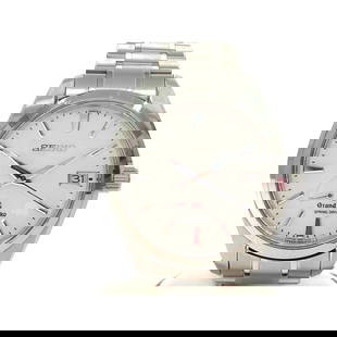 SEIKO SBGA011 Automatic Case Size 39mm Band Size: Case Material: NA Color: NA Type: Wristwatch Band Size: 17cm Case Size: 39mm Movement: Automatic Band Material: Titanium At SEUYCO, we strive to provide detailed and accurate descriptions of all