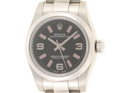 Domestic Authorized ROLEX Oyster Perpetual 176200: Material: SS Size: 26mm Bracelet: 17cm Type: Wrist watch At SEUYCO, we strive to provide detailed and accurate descriptions of all items listed for auction. The condition of each item is carefully