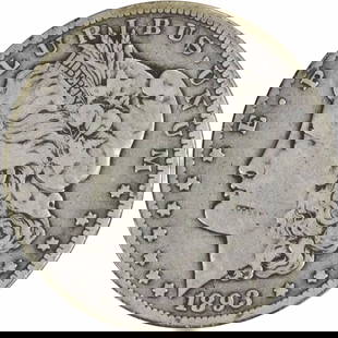 1893-CC Morgan Silver Dollar F Uncertified #1047: Certification: Uncertified Circulated/Uncirculated: Circulated Year: 1893 Composition: 90% Silver 10% Copper Mint Location: Carson City Km Number: 110 Denomination: $1 Grade: F Coin: Morgan